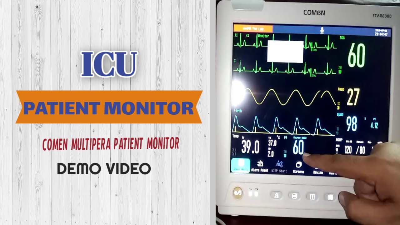 ICU Multipara Patient Monitor Comen STAR8000 Patient multipara
