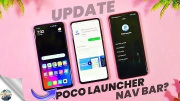 Poco Launcher Update - Nav bar (Navigation Bar) with / Without? | Update Your Poco Launcher
