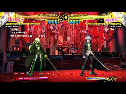 Persona 4 Arena: Mitsuru Tutorial with T-Loc