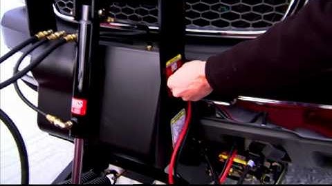 How to Detach your BOSS Power-V Plow