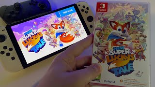 New Super Lucky's Tale - REVIEW | Switch OLED handheld gameplay