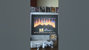 Doom Playstation 1 CRT TV Sony Trinitron