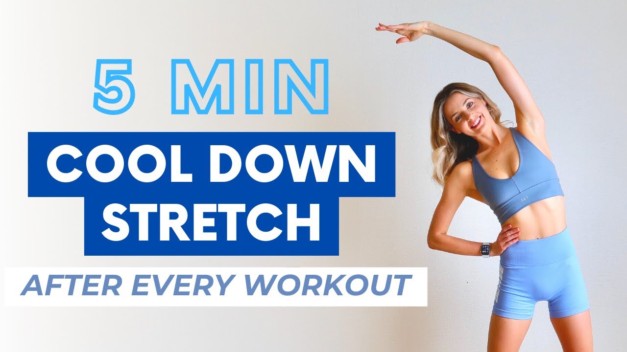 Cool-down after exercising: 5 effective exercises