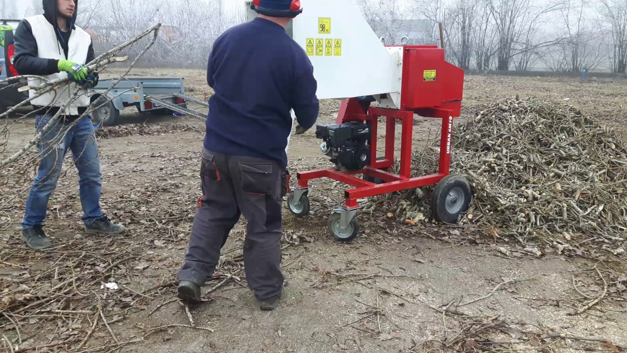 Ágaprítás Érd - Ágdarálás Érd - Zöldhulladék elszállítás Érd - Urban SM70