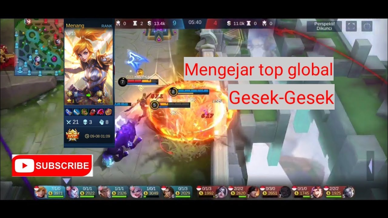 Hyper YSS tak boleh ke nak lawan hyper fanny di late game?? |MOBILE LAGENDS