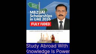 MBZUAI Scholarships 2026 in UAE (Fully Funded) | Master’s &amp; PhD in Artificial Intelligence