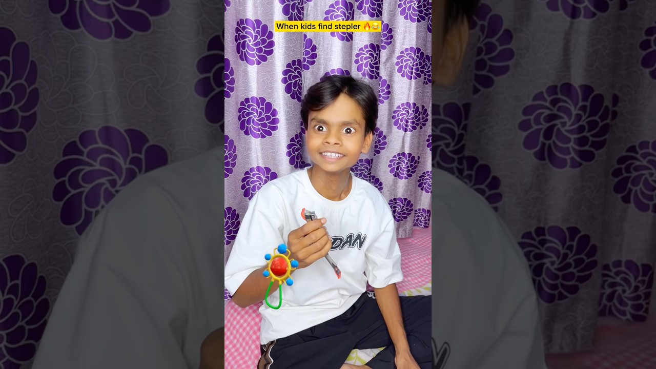 Chote bacche or stepler 😂🔥| indian family #shorts #indian #relatable #funny #comedy #bachpan