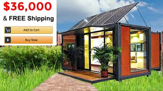 5 Container Homes You Can Buy On Amazon Some Under $40K