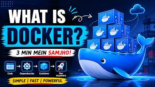 What is Docker 🐳 | Docker Explained in 3 Minutes