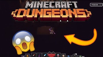 How To Glitch Outside Of The Map (Part 2) (Minecraft Dungeons) (Not Patched)