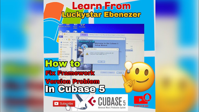 የኪዩቤዝ 5 አጫጫን, How to Install Cubase 5 In Windows 11, Cubase Tutorials