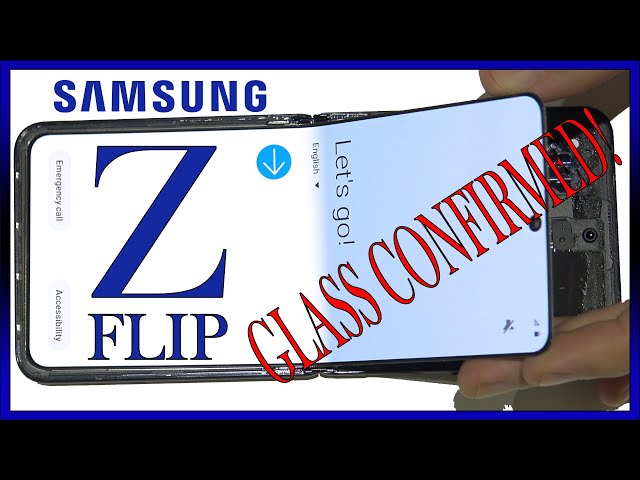 «Ультратонкое стекло» Galaxy Z Flip — обычный пластик. Или все-таки нет?. Фото.