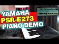 ヤマハ PSR-E273 ピアノサウンドデモ