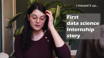 MY FIRST DATA SCIENCE INTERNSHIP STORY | Career fair, CV, interview VS anxiety
