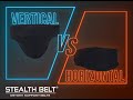 Vertical vs  horizontal stealth belt  which ostomy belt style should you choose