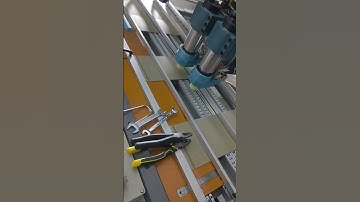 magnet pasting machine