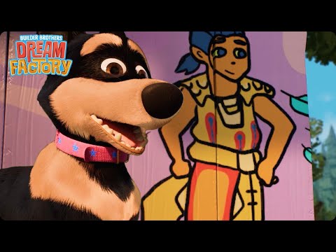 🎨 Mel and the Twins Show Off the New Tree Fort! | Builder Brothers Dream Factory | Cartoons for Kids