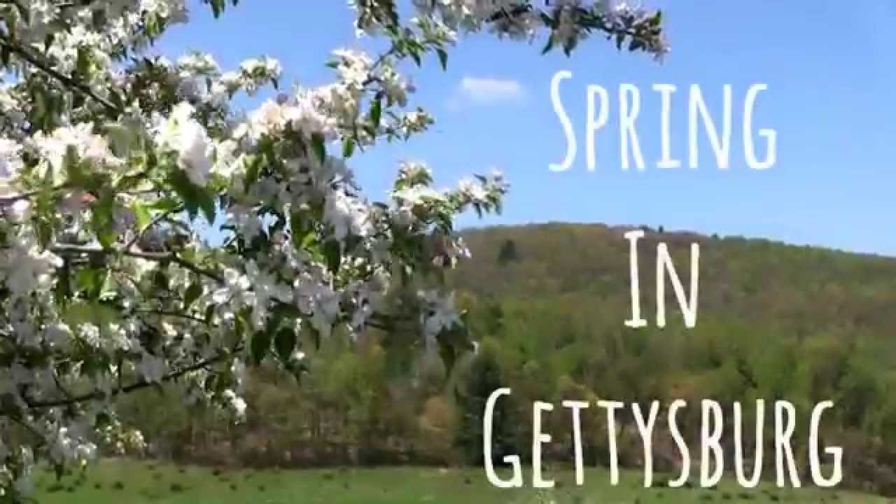 Spring Outdoors in Gettysburg, PA YouTube