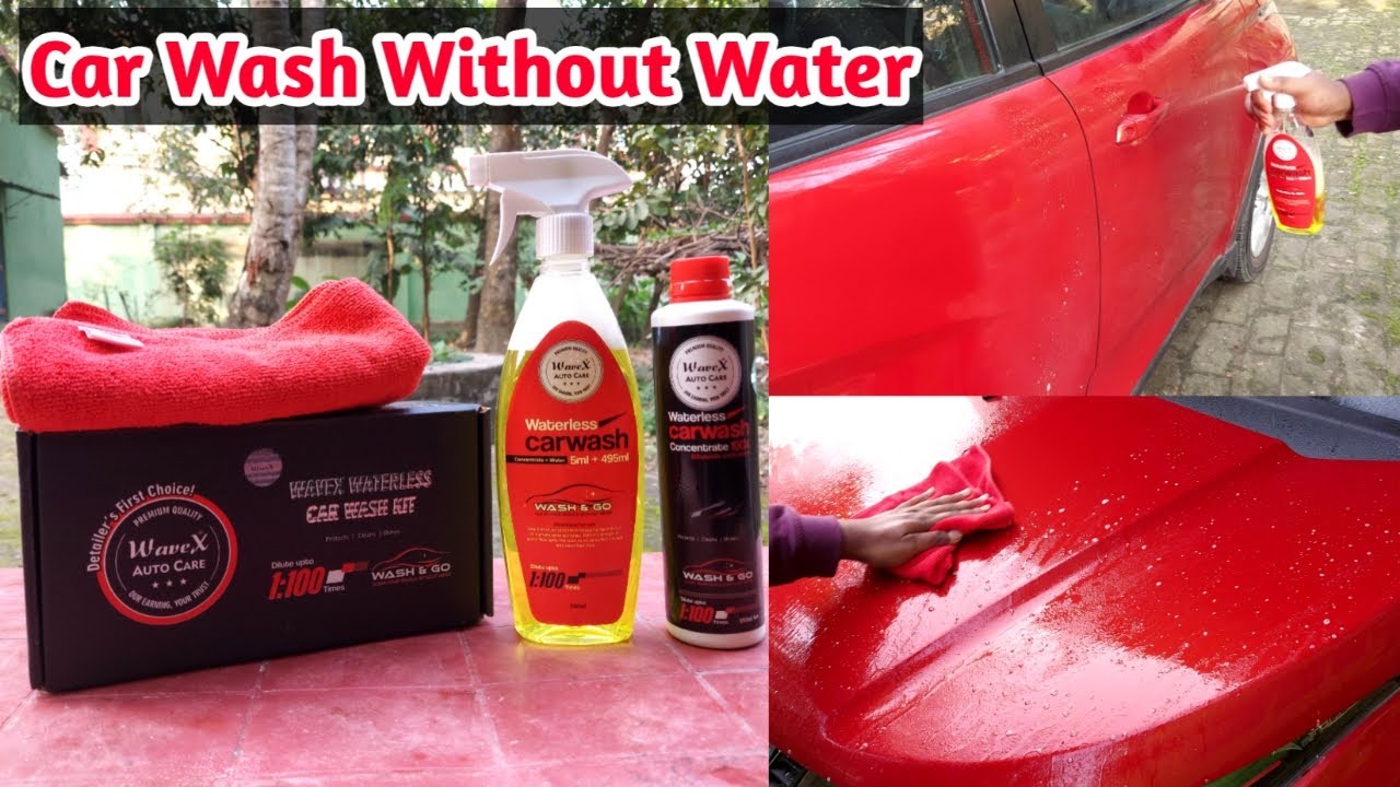 Best Waterless Car Wash Kit Car Wash without Water Wavex Waterless