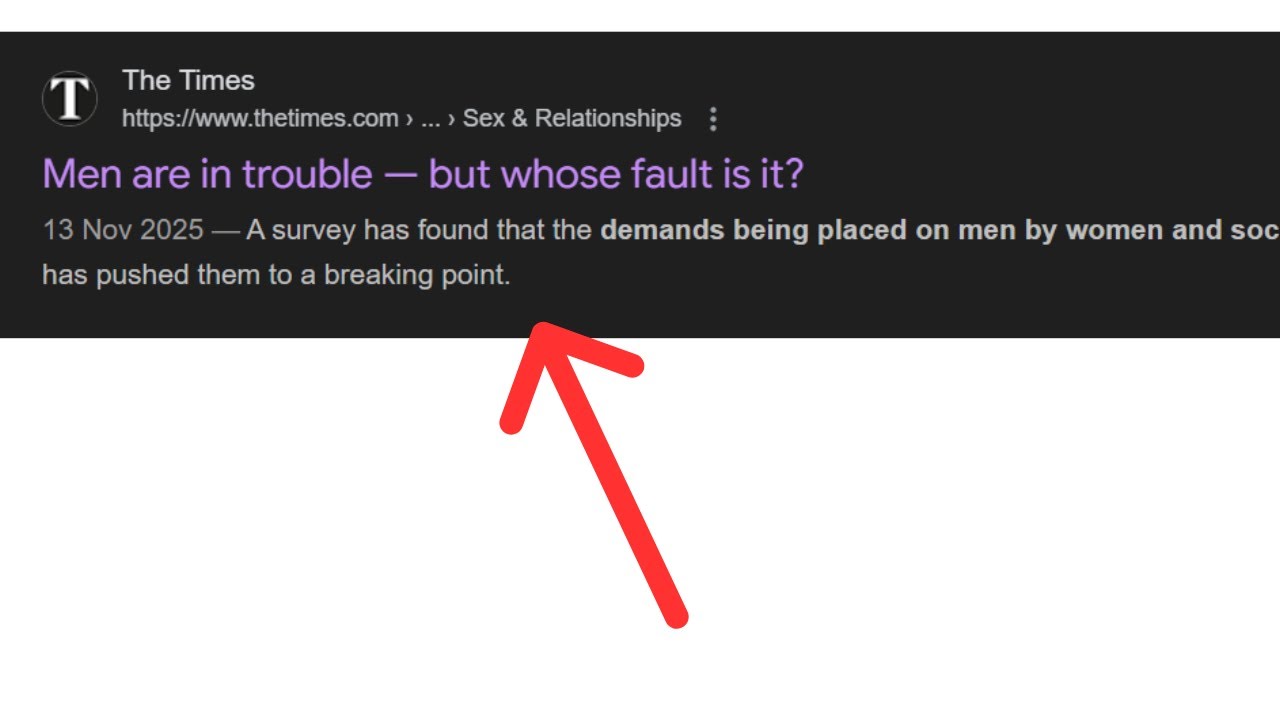 Почему современный феминизм — это ложь (как и «красная таблетка»)