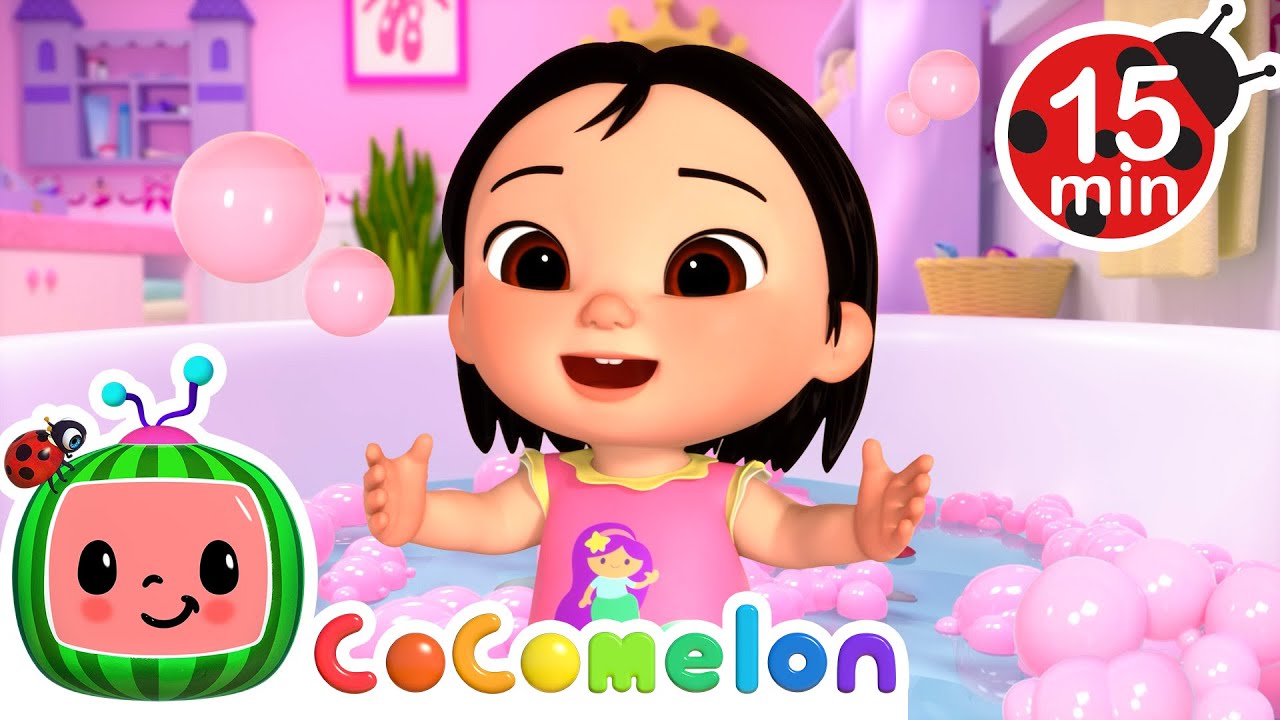 CeCe's Princess Bath Time 🫧 CoComelon | Nursery Rhymes for Babies