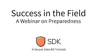 Collecting Data in the Field: Planning for Success