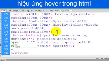 Thiết kế website, học lập trình cơ bản.hiệu ứng khi hover (P8) l using HTML & CSS, Javascript