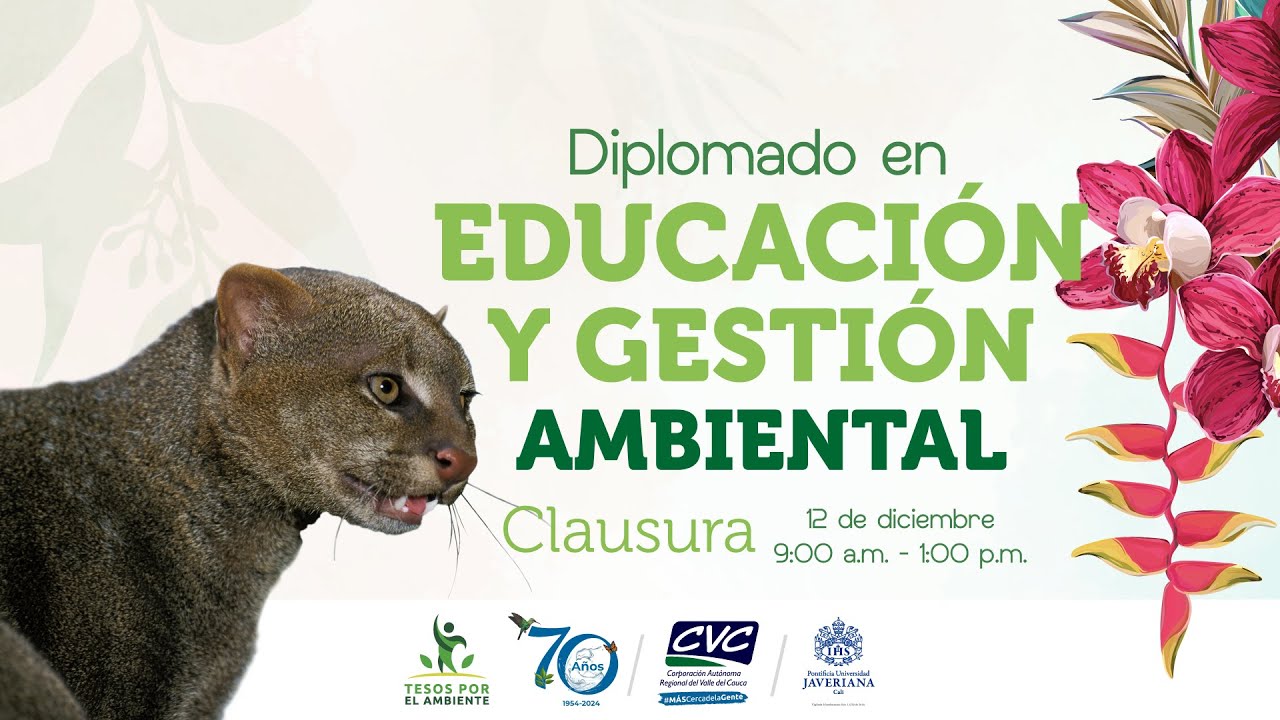 Clausura Diplomado en Educación y Gestión Ambiental