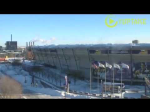 Metrodome Collapses From Minnesota Blizzard