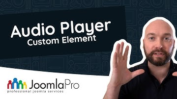 Audio Player - Custom Element for YOOtheme Builder