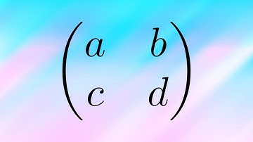 INTRODUCTION AUX MATRICES ! (niveau grand débutant)