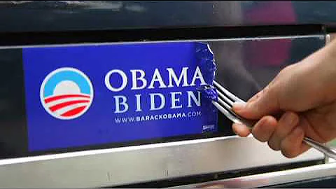Obama Bumper Sticker Removal Kit - Available at BSRemoval.com - feat. Brad Stine