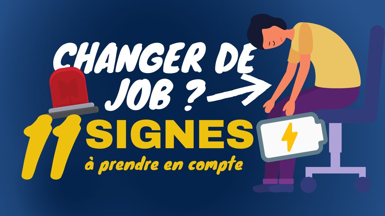 11 SIGNES que tu dois CHANGER DE TRAVAIL d'urgence ! 🚨