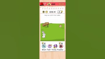 Brain Test Level 97: Help me catch that rabbit 🐇🥕 #shorts