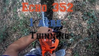 Thinning out 1 acre with echo CS-352