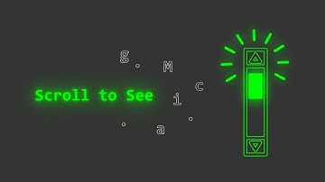 Text Scroll Animation using CSS & Javascript
