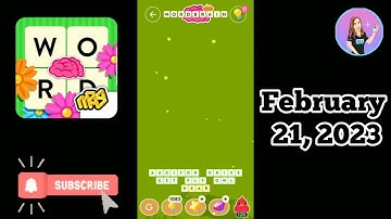 WordBrain Birdwatching Event February 21, 2023 Answers