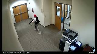 CCTV video shows suspect during Nashville shooting