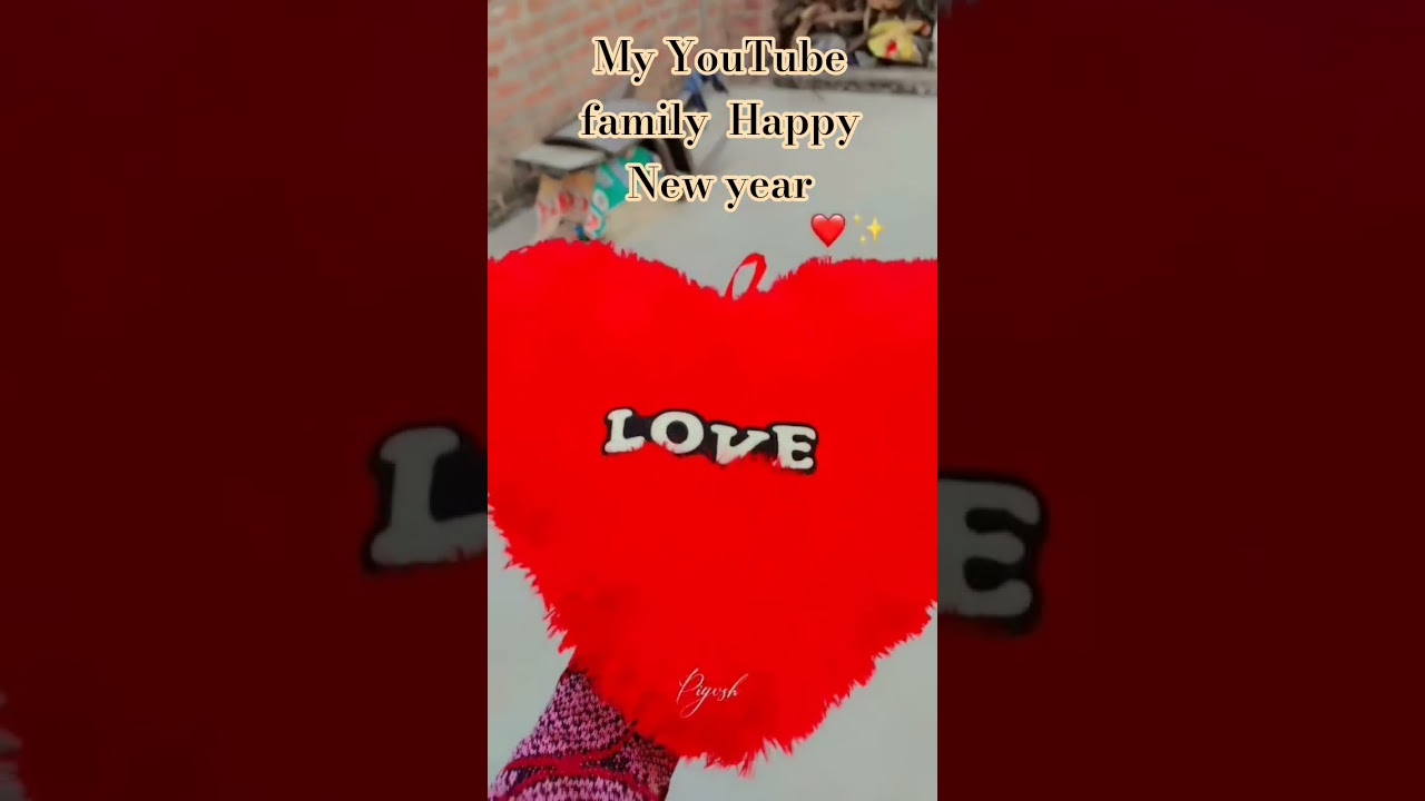 Happy New year Meri YouTube family 