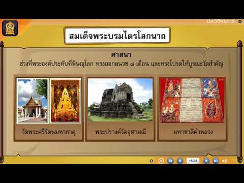 บุคคลสำคัญอยุธยา พระเจ้าอู่ทอง พระบรมไตรโลกนาถ พระนเรศวร