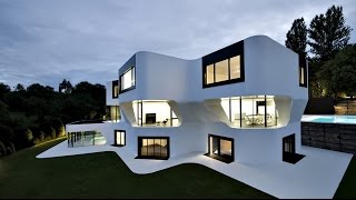 Futuristic Sophisticated Dupli Casa Modern Luxury Residence in Stuttgart, Germany