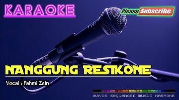 NANGGUNG RESIKONE (Harga Diri 2) -Fahmi Zein- KARAOKE