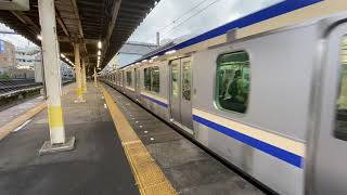 成田線E235系1000番台F11J09都賀駅発車