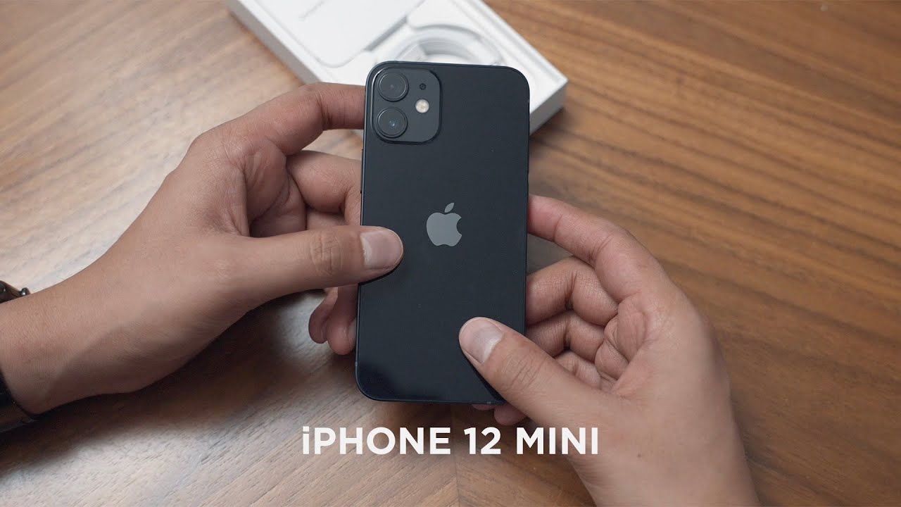 iPhone 12 Mini Black Unboxing  amp  First Impressions