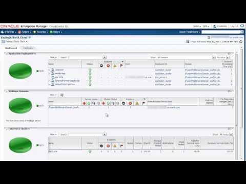 Oracle Enterprise Manager 12c: Managing Exalogic Elastic Cloud and WebLogic