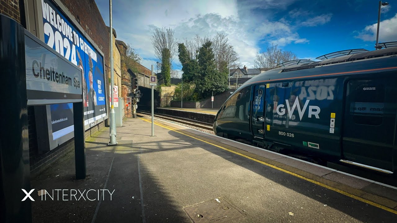 Welcome To: Cheltenham Spa Station.