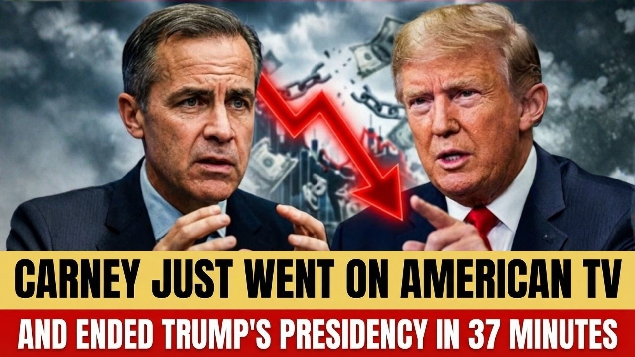 Carney Just Went on American TV and Ended Trump's Presidency in 37 Minutes