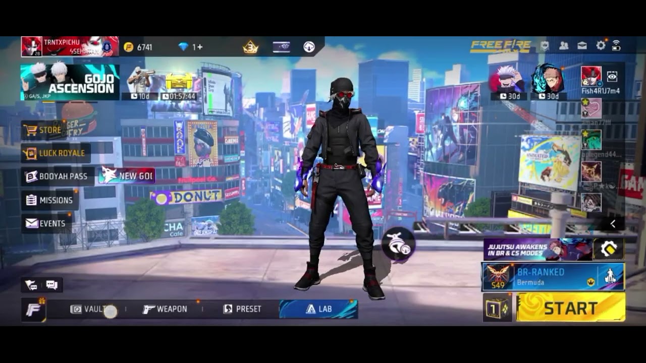 NEW SHADOW OF SCAR GUN SKIN FREE FIRE SPIN BY Ig.gamer72