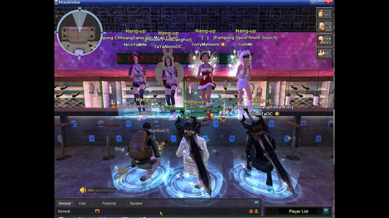 AK Online Dance Korea (VongNoyCNC) YouTube