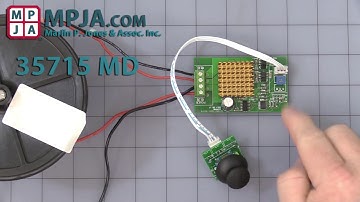 DC Motor Speed Controller with Joystick 35715 MD